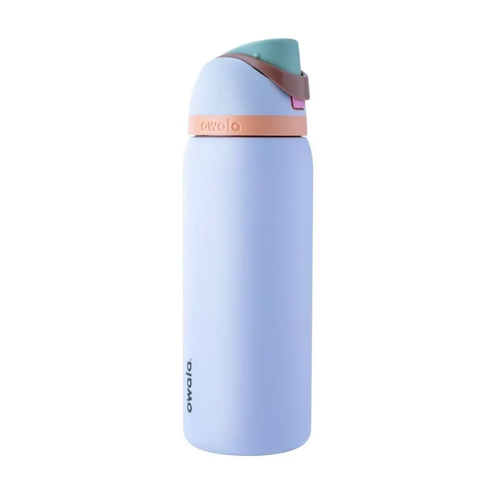 New without box - Owala 32oz FreeSip Stainless Steel Water Bottle - Periwinkle Twinkle