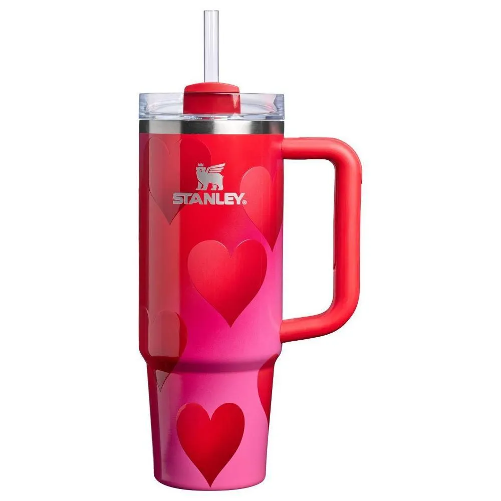 New without box - Stanley Valentine's Day 30 oz Stainless Steel H2.0 Flowstate Quencher