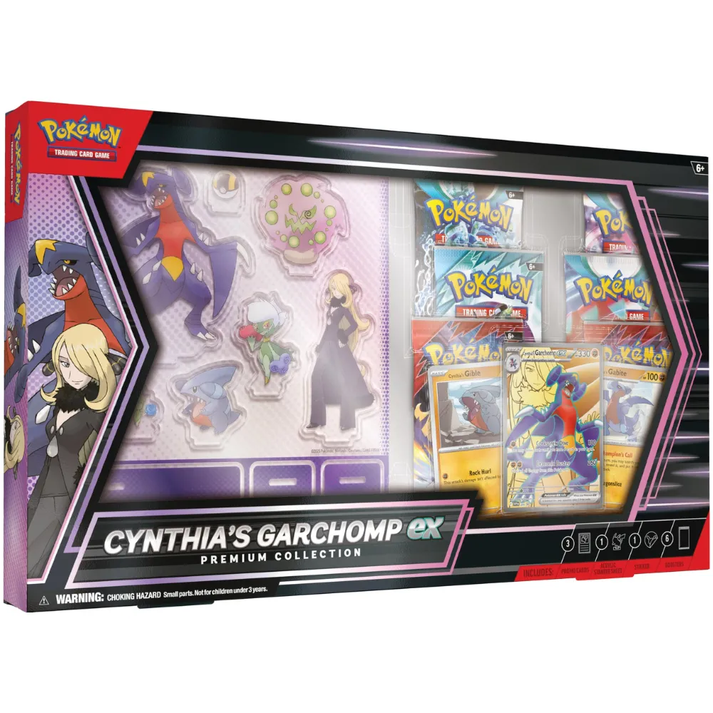 Pokemon Cynthia's Garchomp ex Premium Collection EN