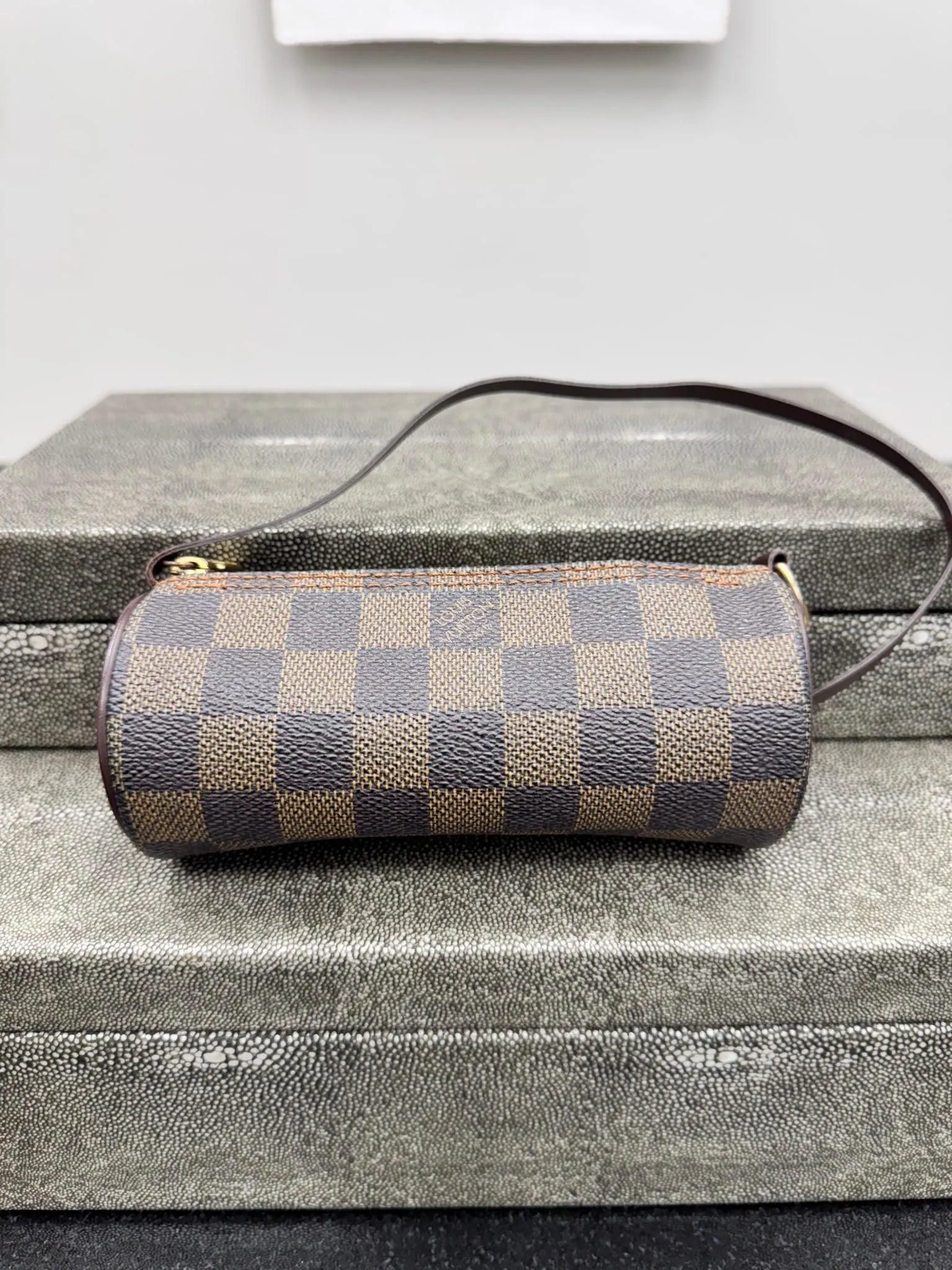 Louis Vuitton Damier Ebene Mini Papillon Pouch