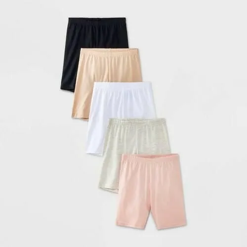 Girls' 5pk Cartwheel Shorts - Cat & Jack™ S