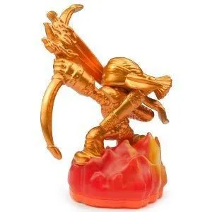 Store Exclusive Flameslinger - Series 2 Gold Amazon Exclusive Skylanders Figure - Orange Base 84496888