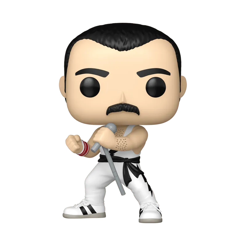 Funko Pop! Rocks: Queen - Freddie Mercury White Singlet #496