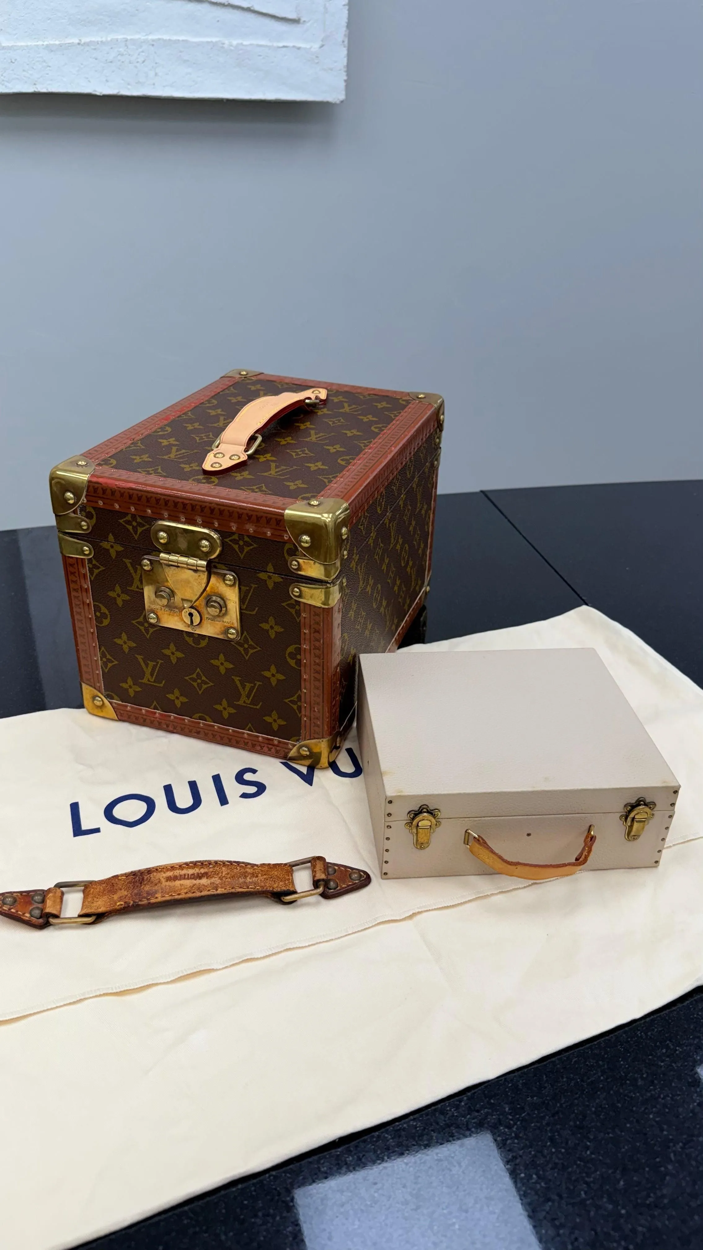 Louis Vuitton Vintage Monogram Boite Flacons Vanity Trunk
