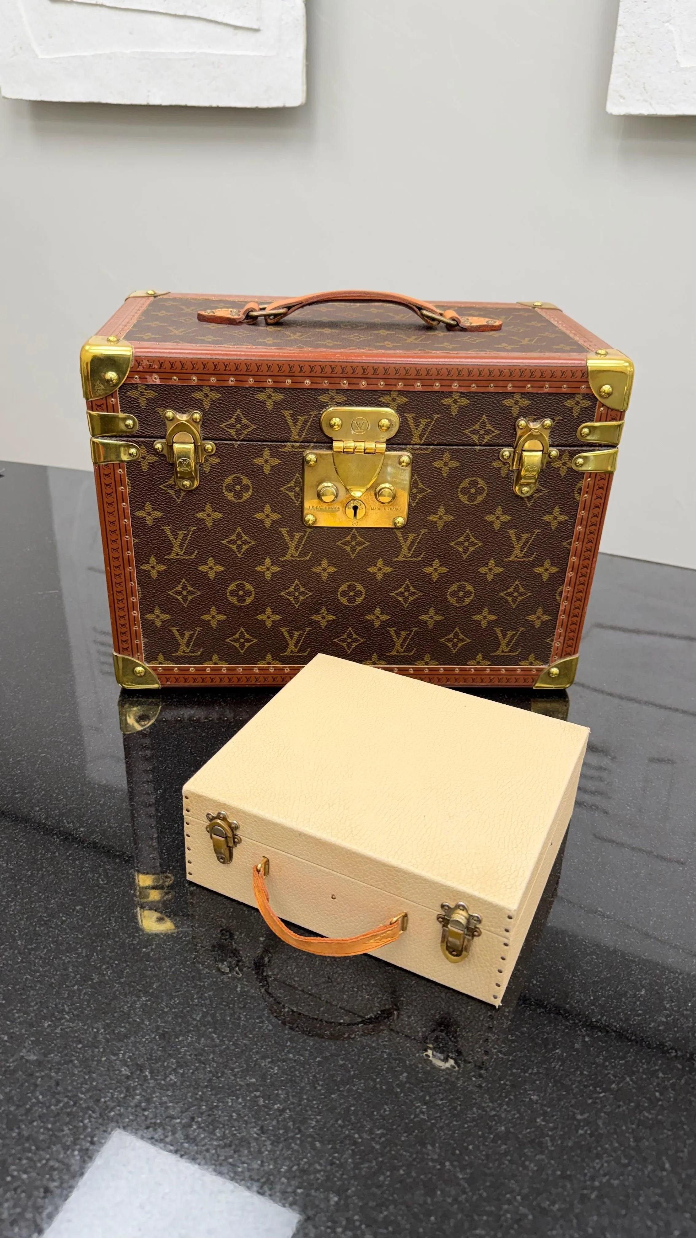 Louis Vuitton Vintage Monogram Boite Pharmacie Beauty Trunk