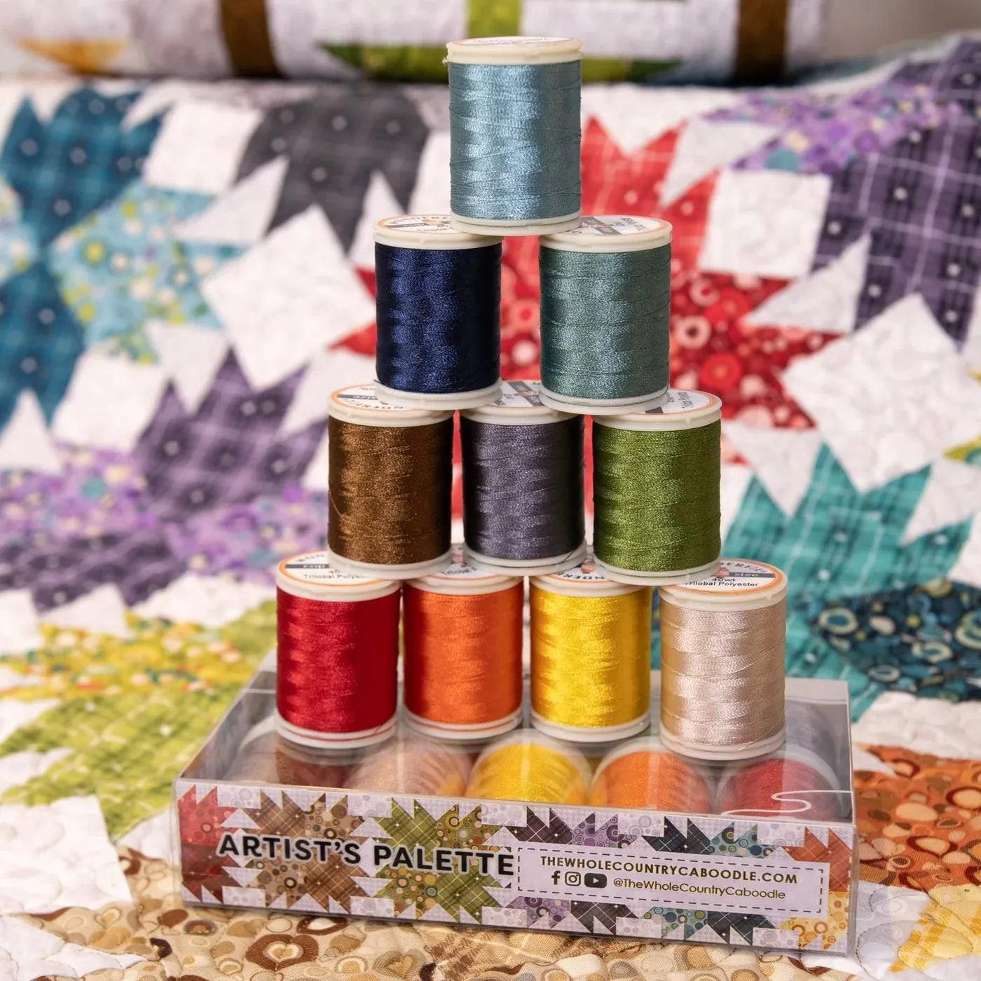 Bubbles & Bias Thread Pack: 10 Spools