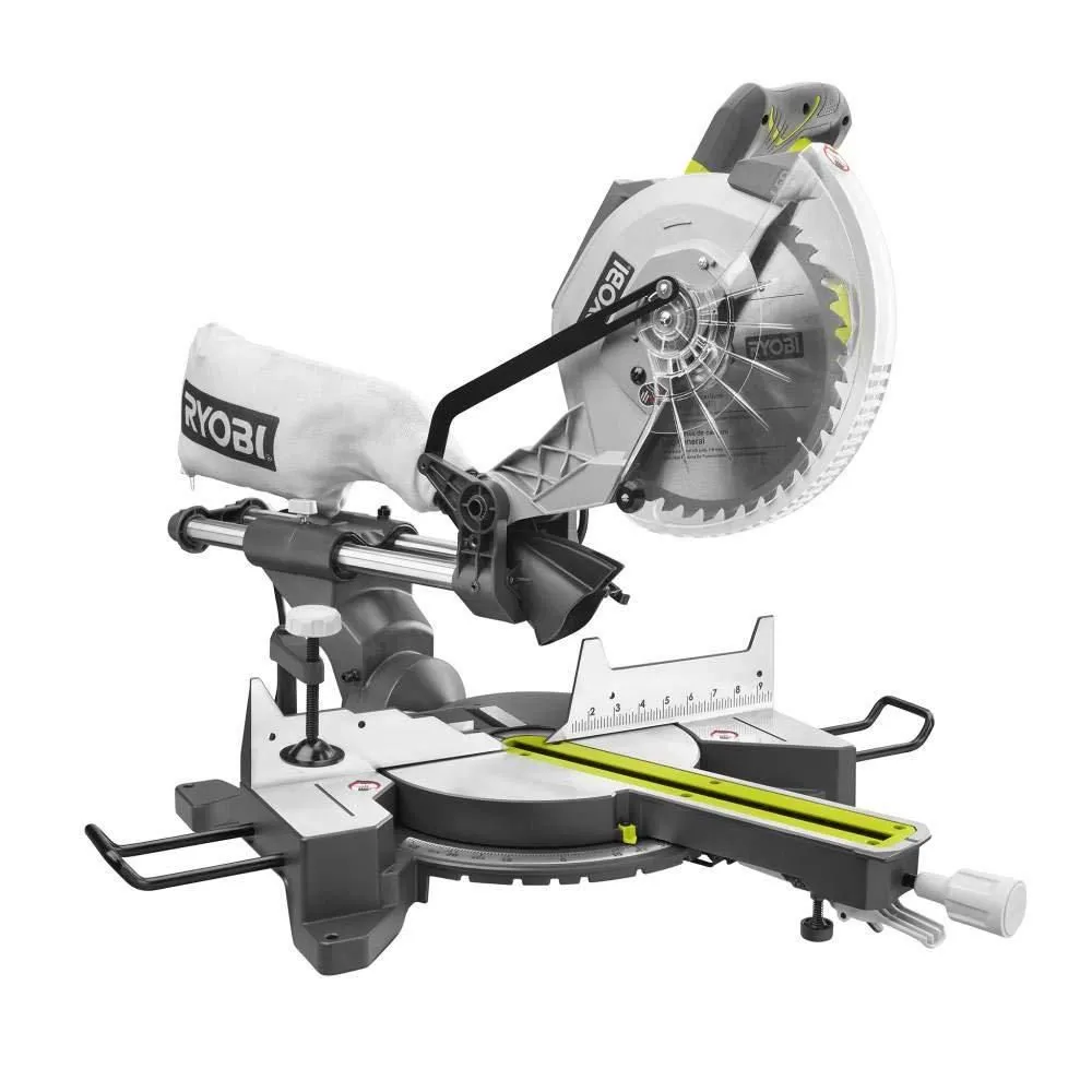 RYOBI 15 Amp 10 in. Sliding Compound Miter Saw - TSS103