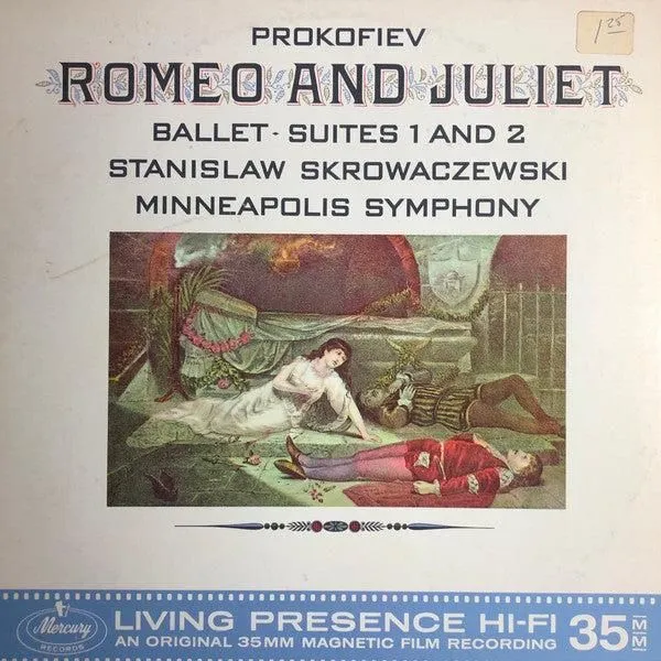 Sergei Prokofiev, Minneapolis Symphony Orchestra, Stanislaw Skrowaczewski - Romeo And Juliet, Ballet Suites Nos. 1 & 2 (LP, Mono)