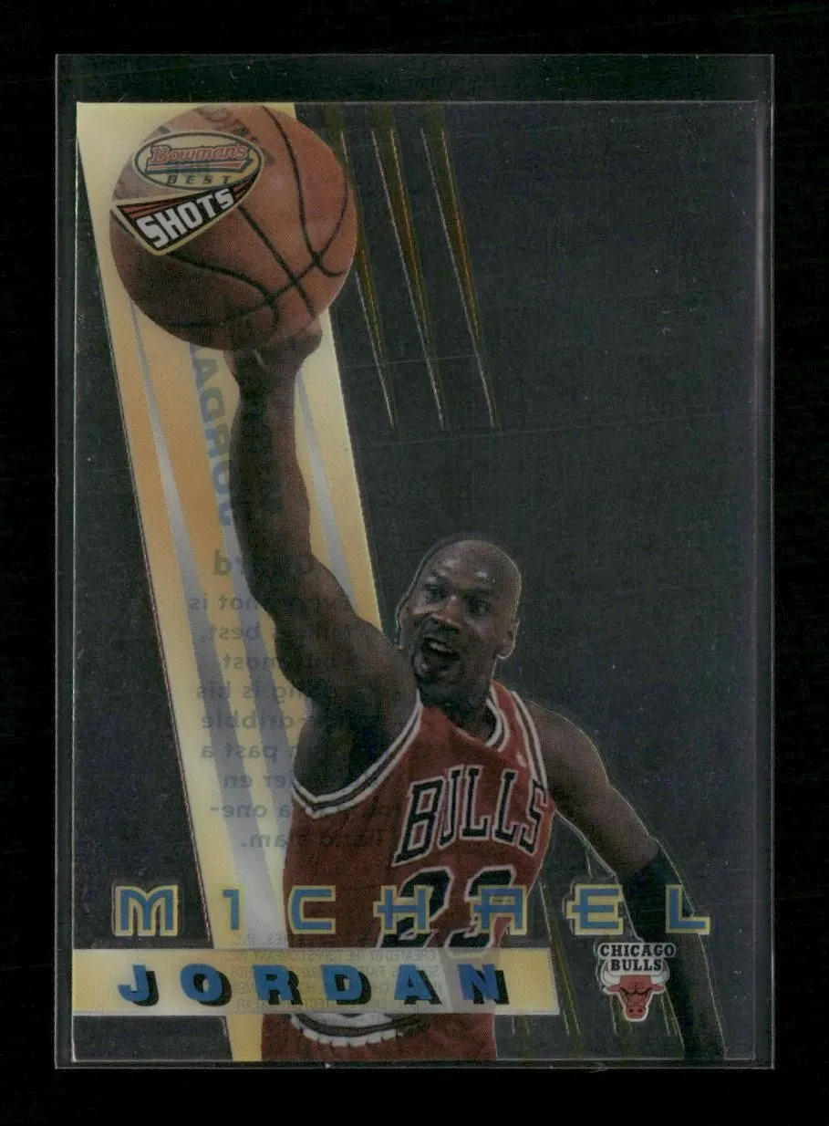 1996-97 Bowman's Best Shots Refractor Michael Jordan #BS6
