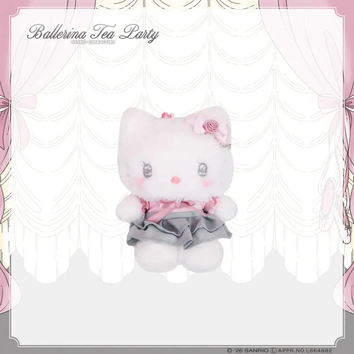 LAFARY Ballerina Tea Party♡ Hello Kitty Plush Mascot