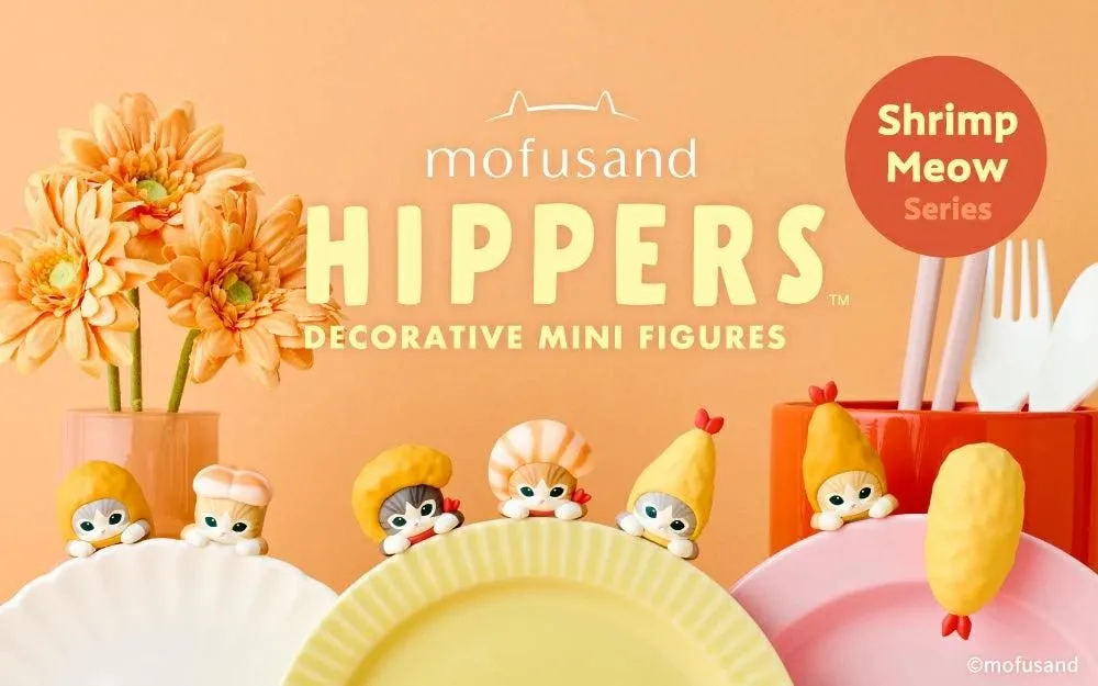 Sonny Angel Hippers Mofusand Shrimp Meow Blind Box