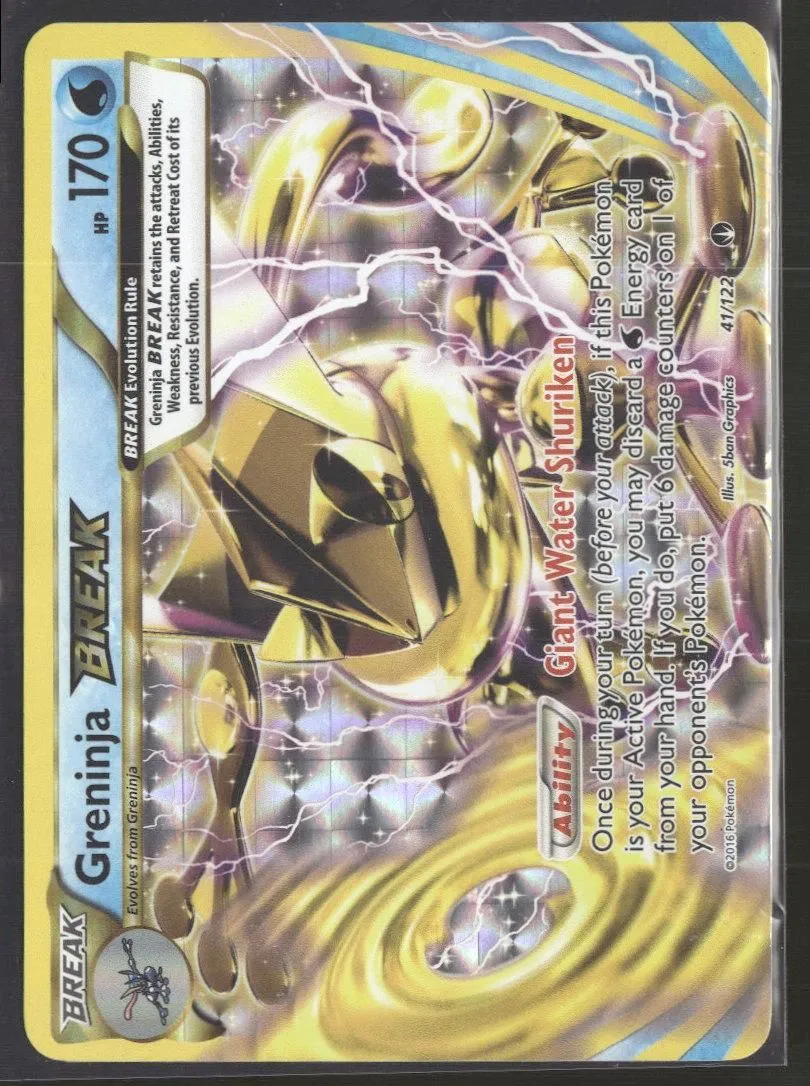 XY - BREAKpoint Greninja BREAK #41/122