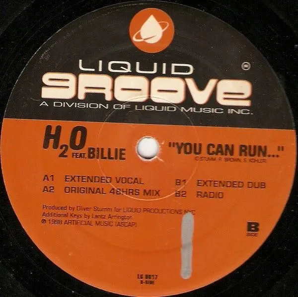 H₂O* Feat. Billie - You Can Run... (12")