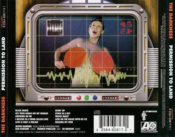 The Darkness - Permission To Land (CD, Album, RE)
