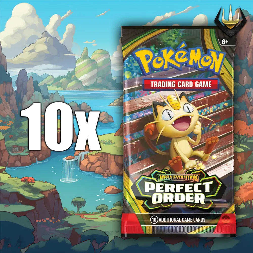 Perfect Order Pokemon Booster Pack 10x [Random Art]