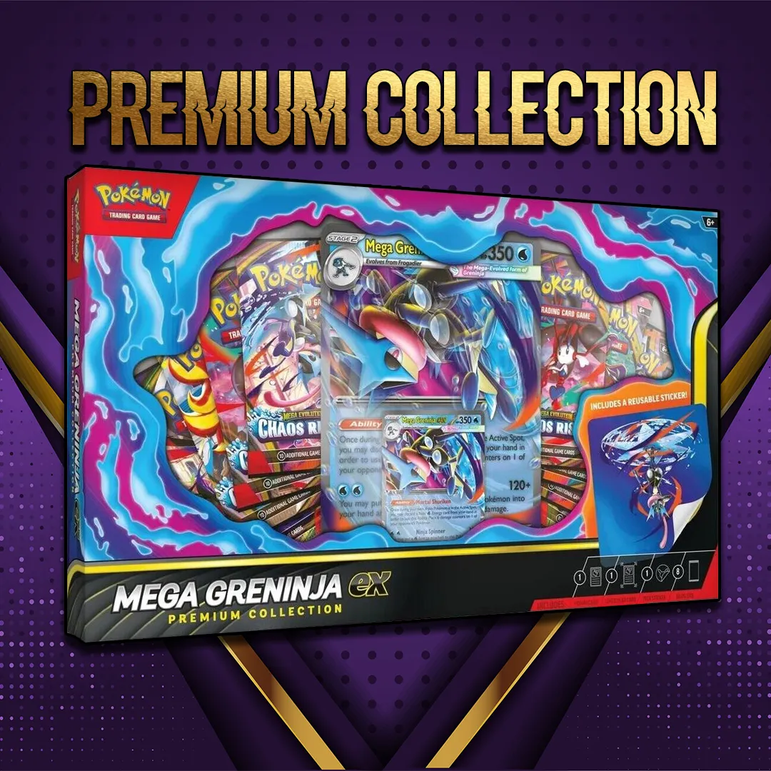 Mega Evolution: Mega Greninja EX Premium Collection