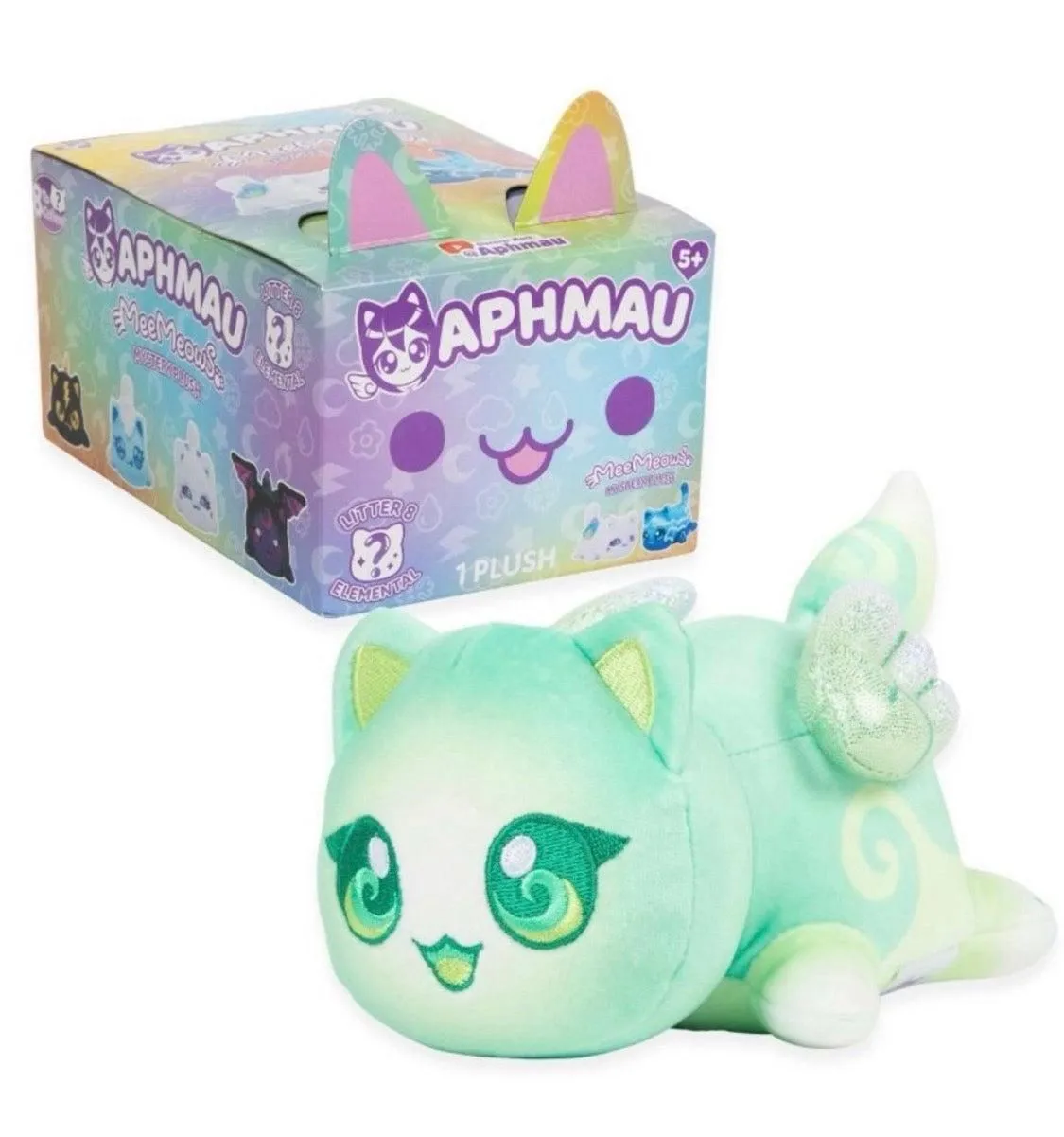 Aphmau MeeMeow 6” Air Cat, Elemental, Litter 8: Sealed NWT