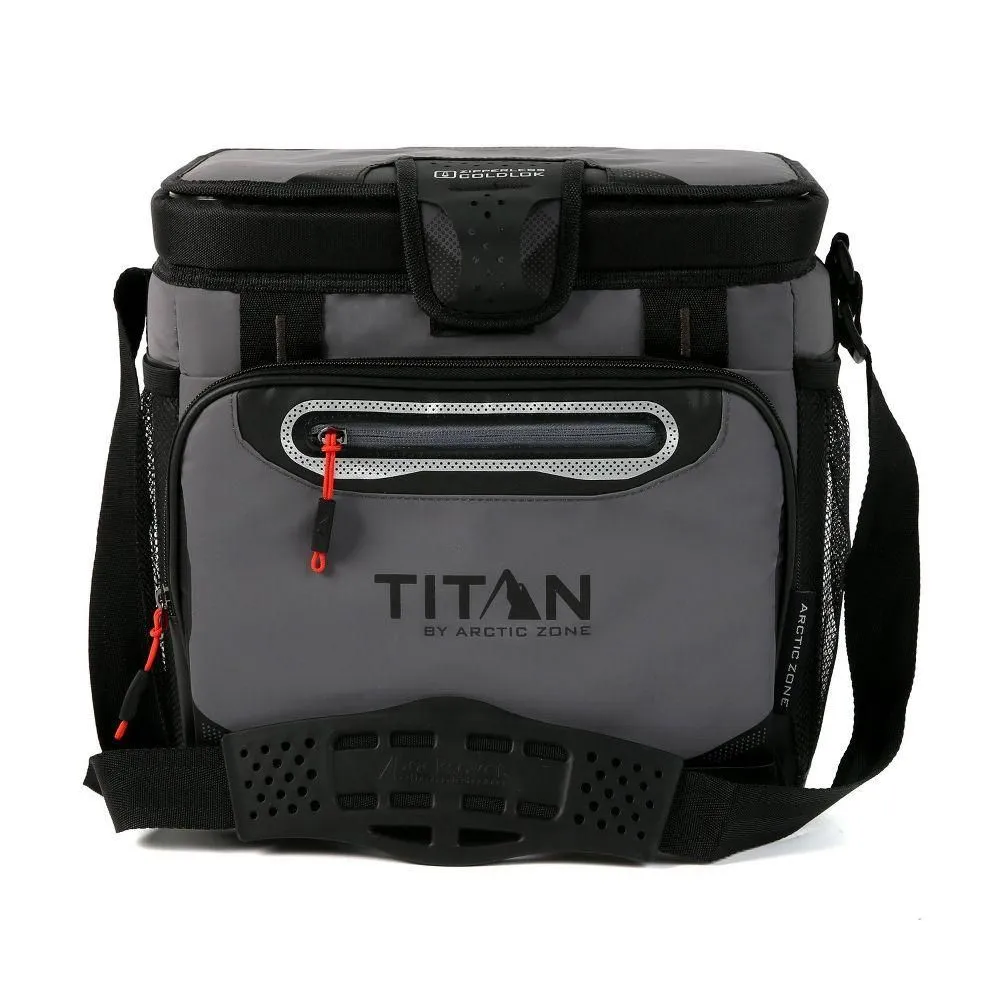 Open-box - Titan by Arctic Zone 16 Cans/11 qt Zipperless HardBody Cooler - Sharkskin