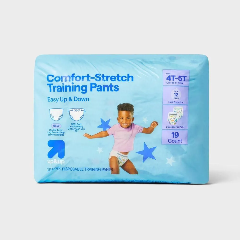 New without Tags - Size: 4T-5T - Boys' Disposable Training Pants - 4T-5T - 19ct - up&up