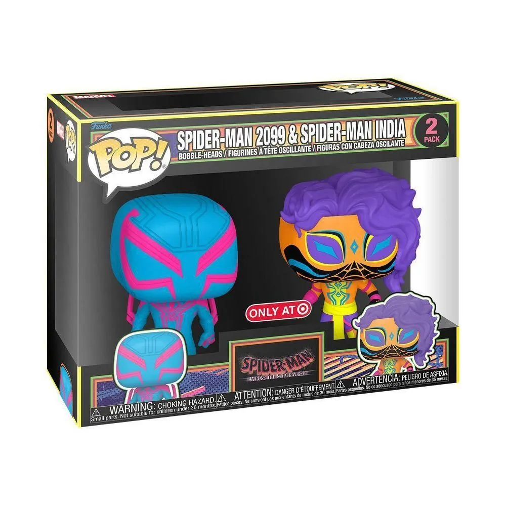 Brand New - Funko POP! Spider-Man: Across the Spiderverse 2pk – Spider-Man 2099 &