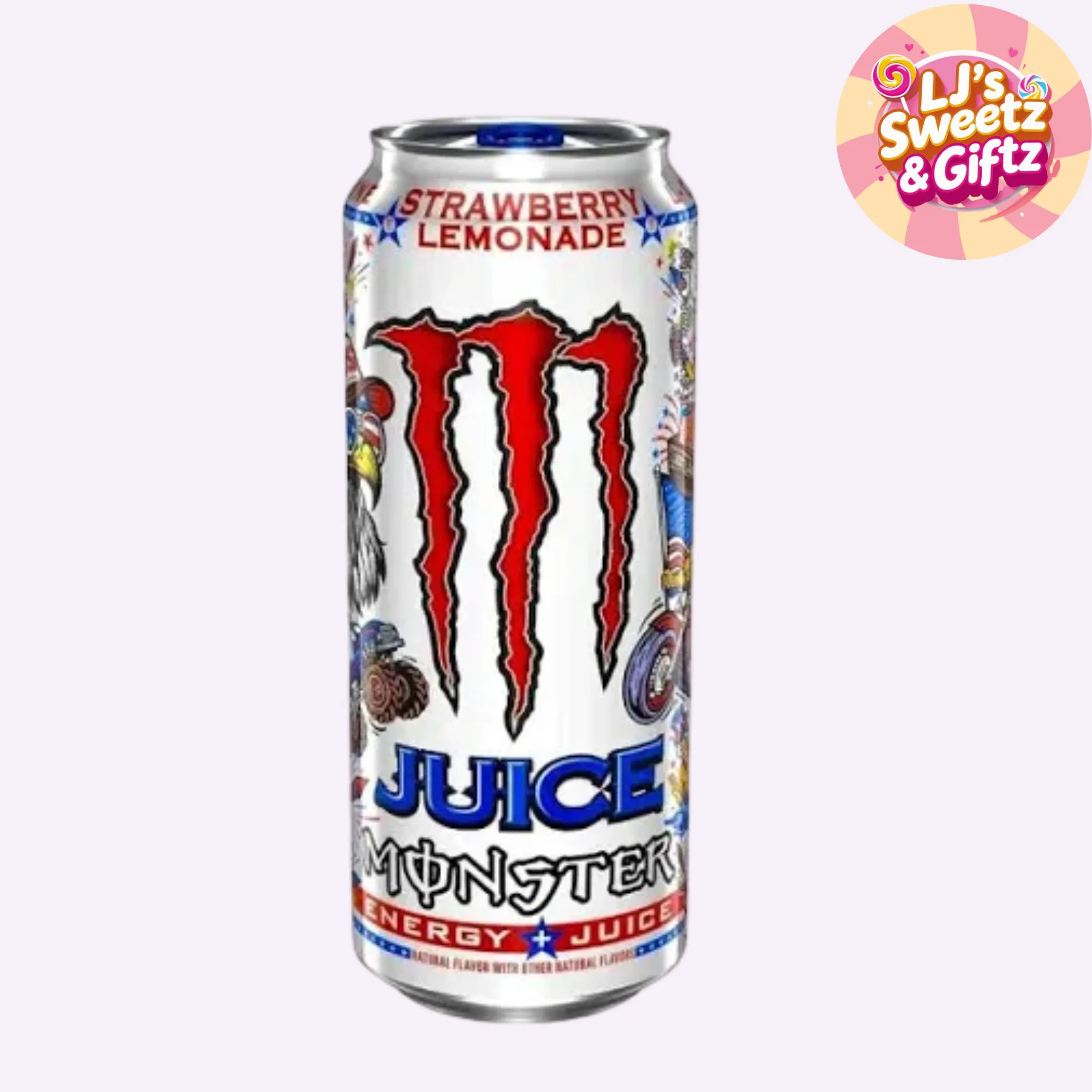 Monster Strawberry Lemonade 473ml