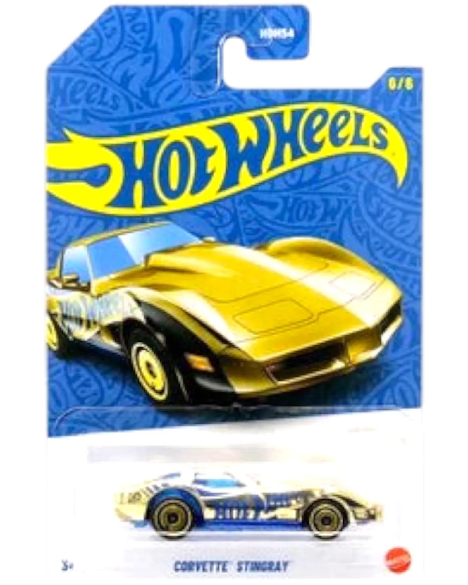 Hot Wheels 2026 Corvette Stingray Pearl & Chrome Chase 1:64 Die-Cast