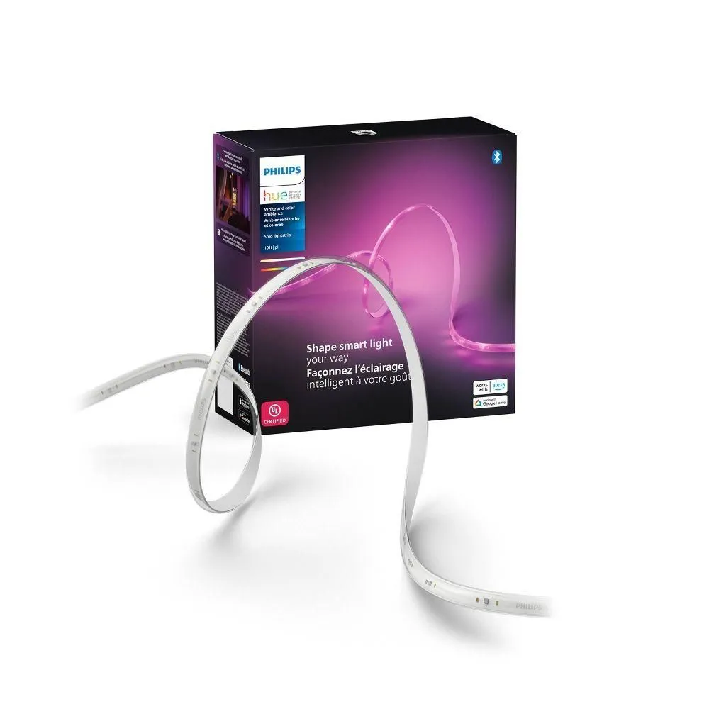 Open-box - Philips Hue 3M 10' Solo Lightstrip WCA
