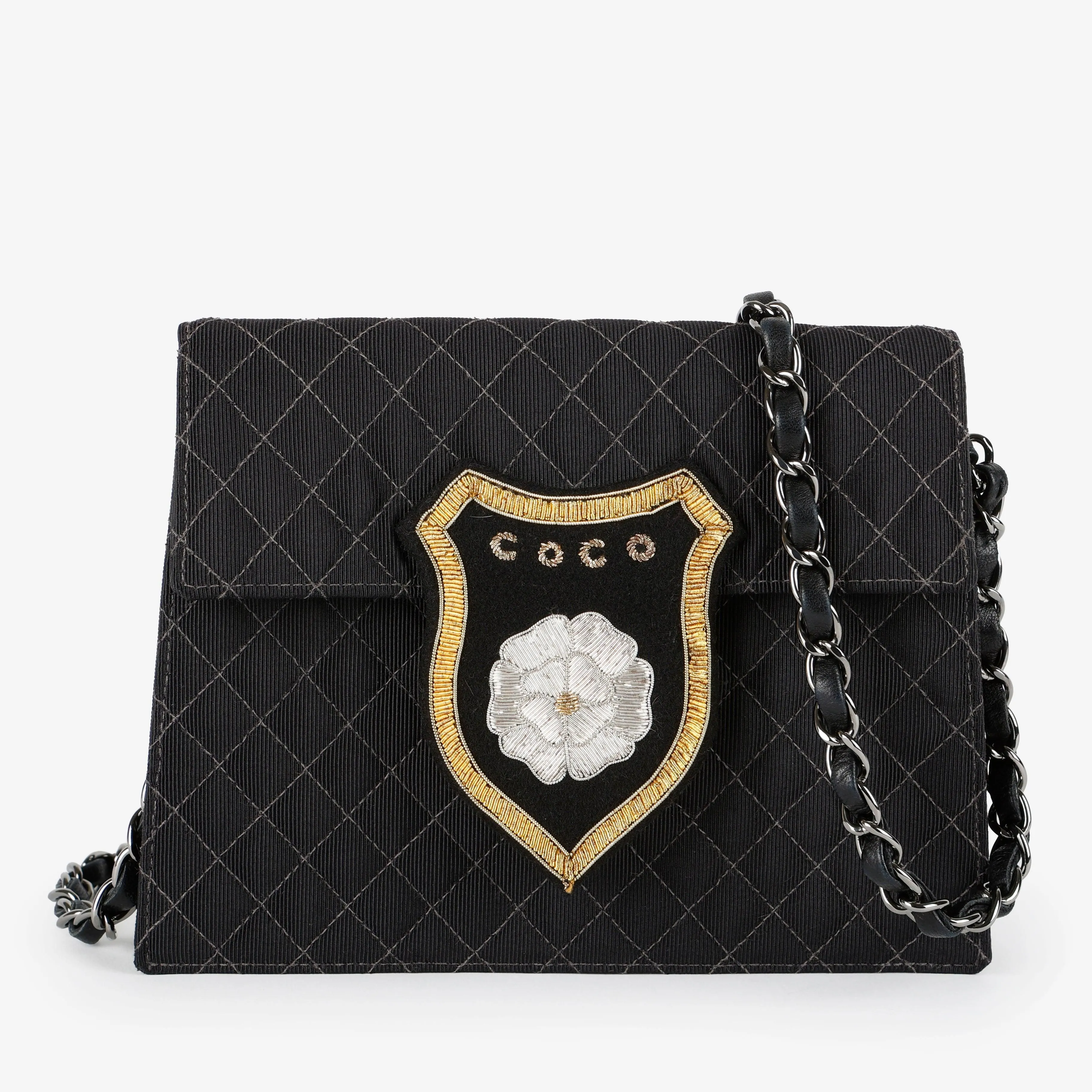 Mini Coco Chain Shoulder Bag Black