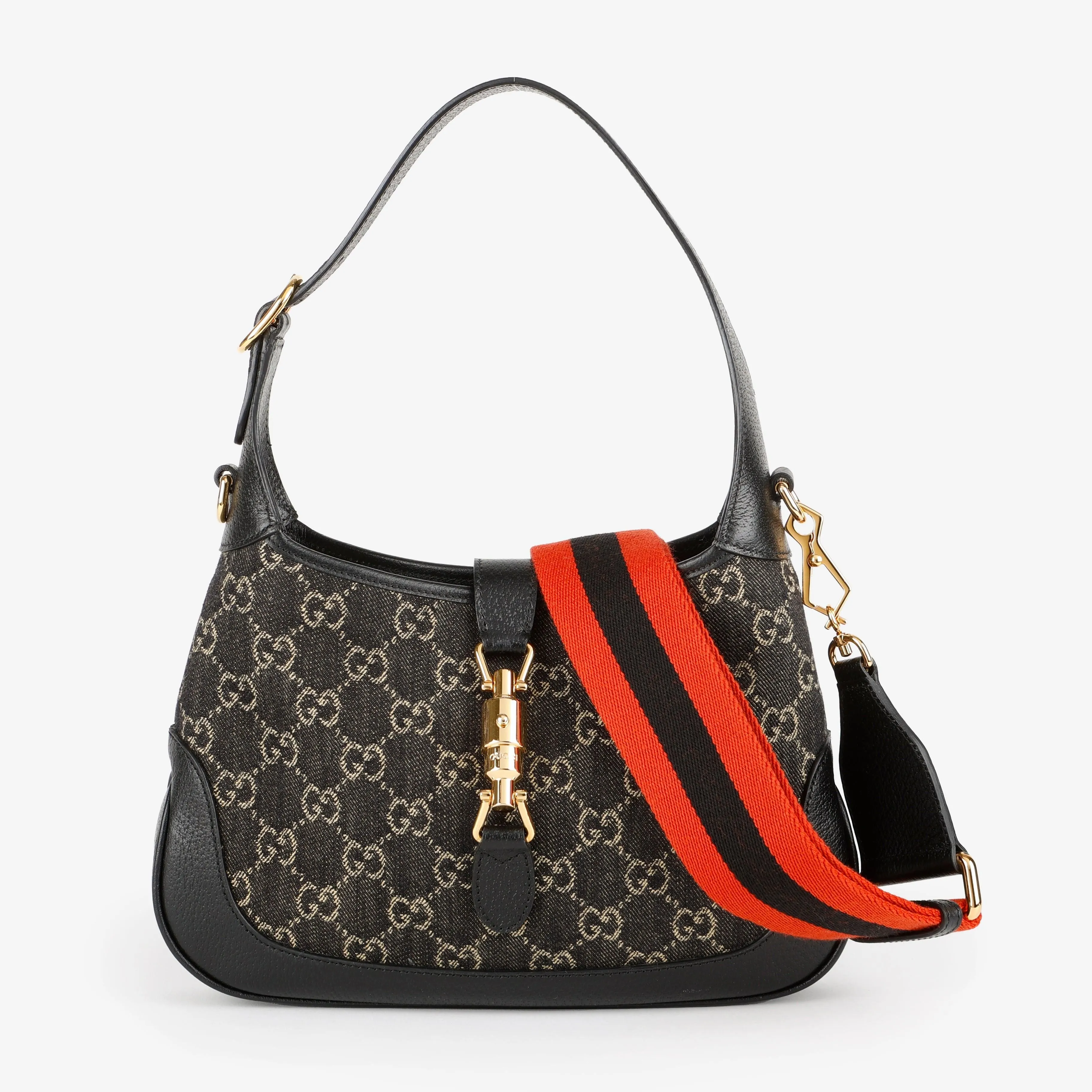 Small Web Jackie 1961 Hobo, GG Denim