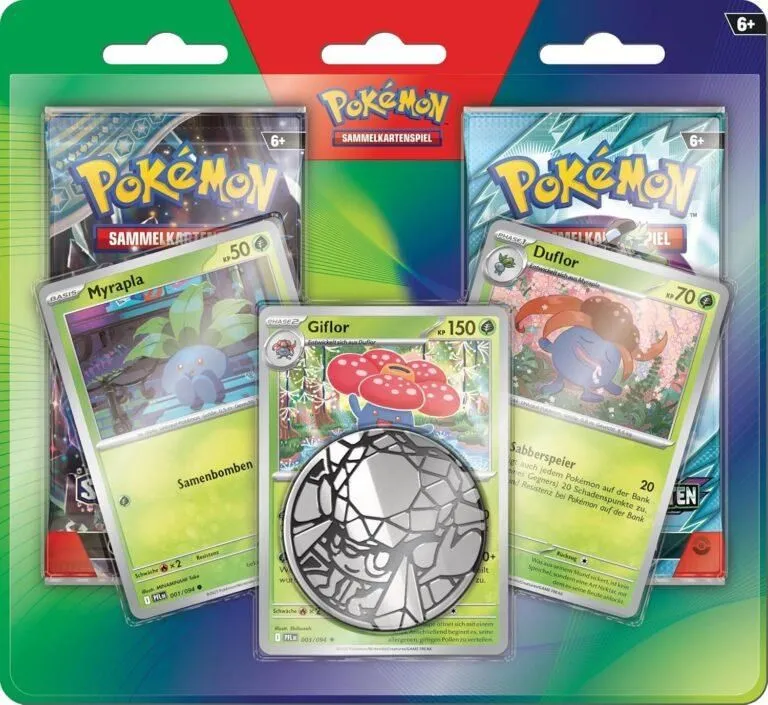 Pokémon Aufgewerteter 2er Pack Blister – Deutsch