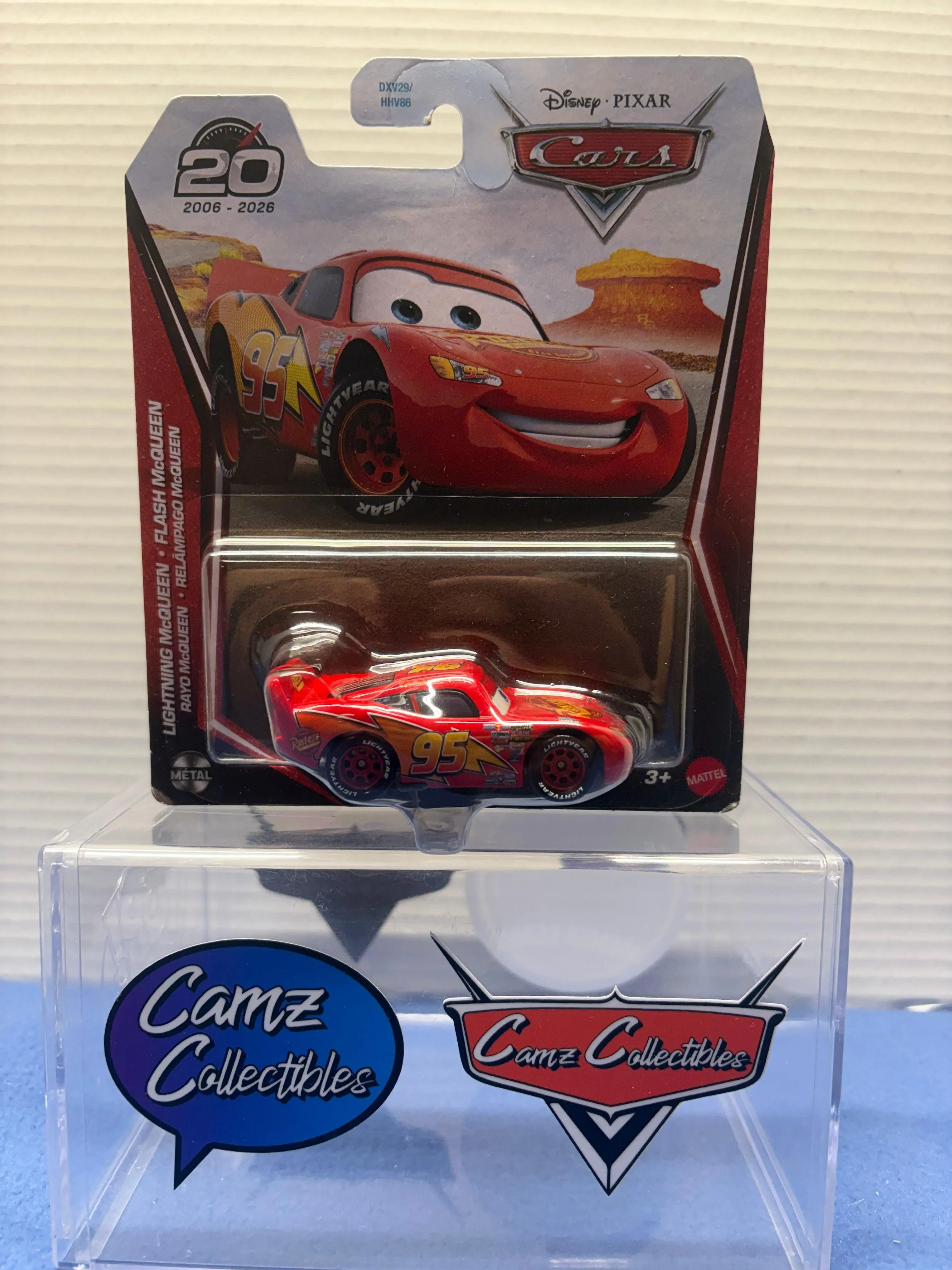 Disney Pixar Cars 2026 20th Anniversary Singles Case DXV29-95H - Lightning McQueen