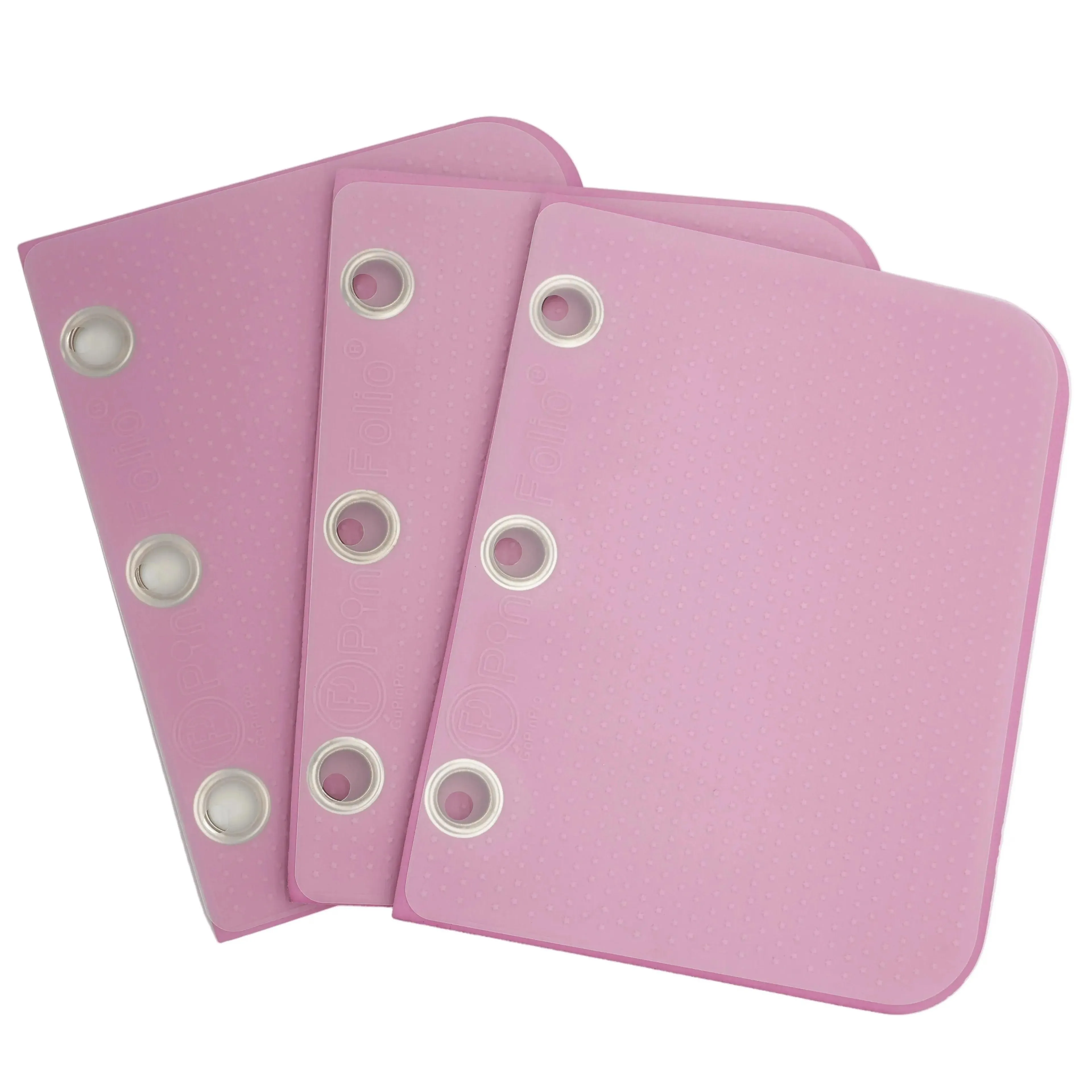 PinFolio® Stick’N’Go® Binder Pages – 3 Pack (Double-Sided with Dividers)
