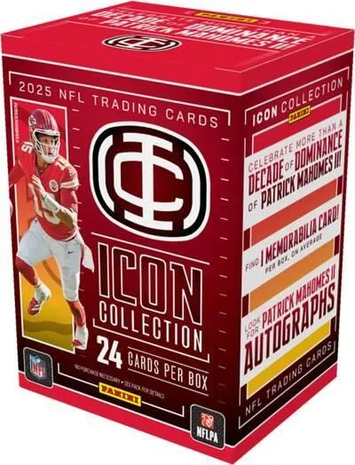 2025 Panini NFL Mahomes Icon Collection Football Box