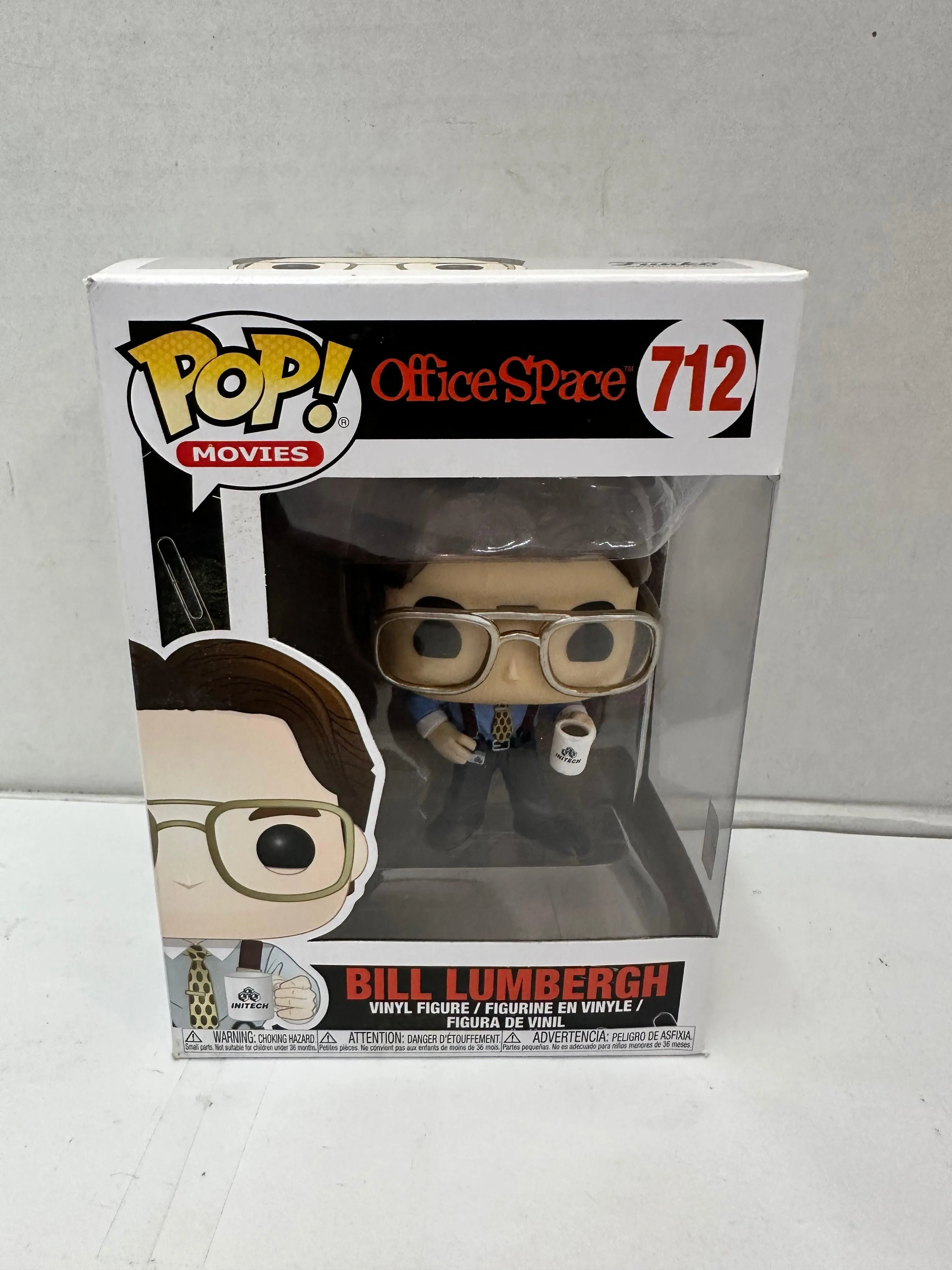 Funko Pop! Vinyl Movies #712, Bill Lumbergh, Office Space