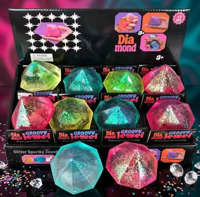 NEEDOH - Maltose Glitter Diamond Squishy One Random Asst