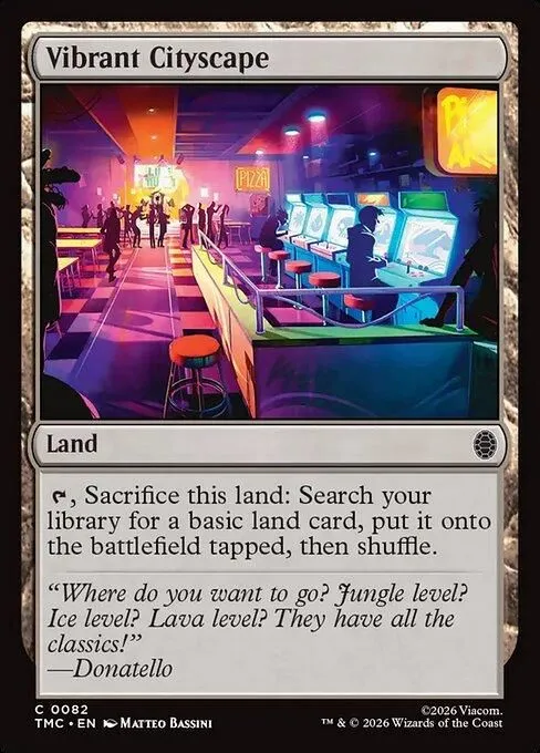 TMC, Vibrant Cityscape, Standard, 82, C, Near Mint, (Normal), EN