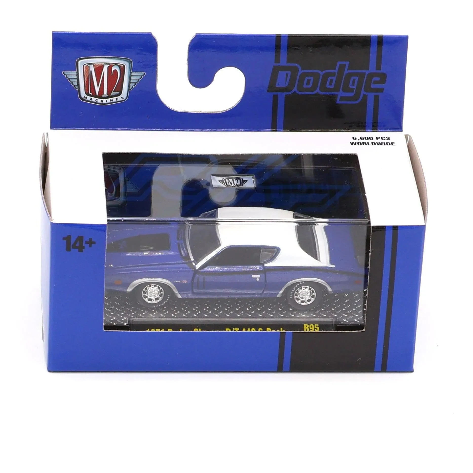 1971 Dodge Charger M2 Machines 1:64 Scale Detroit Muscle Release 95