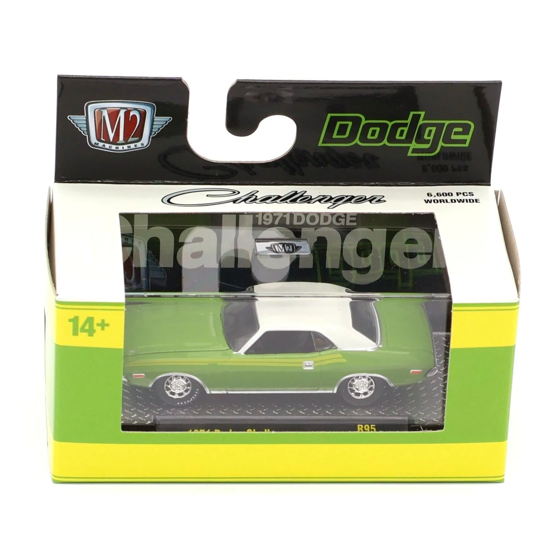 1971 Dodge Challenger M2 Machines 1:64 Scale Detroit Muscle Release 95