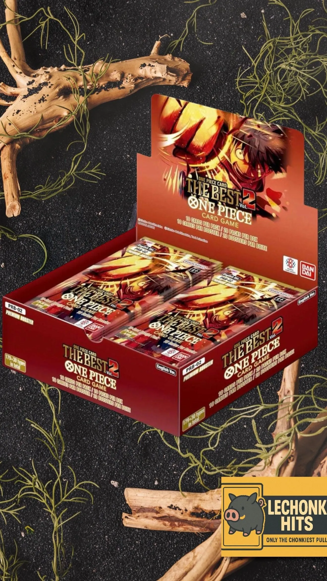 One Piece Card Game The Best Vol. 2 PRB-02 Premium Booster Box English