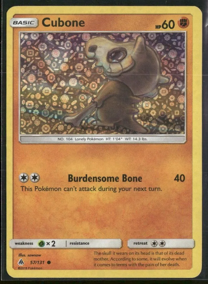 Miscellaneous Cards & Products Cubone(General Mills Promo) #057/131