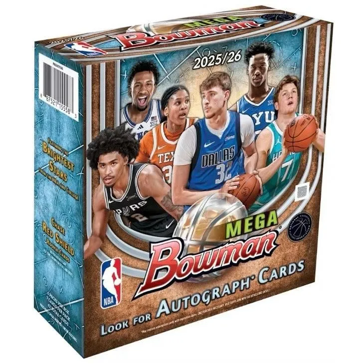 2025/26 Bowman Basketball Mega Box