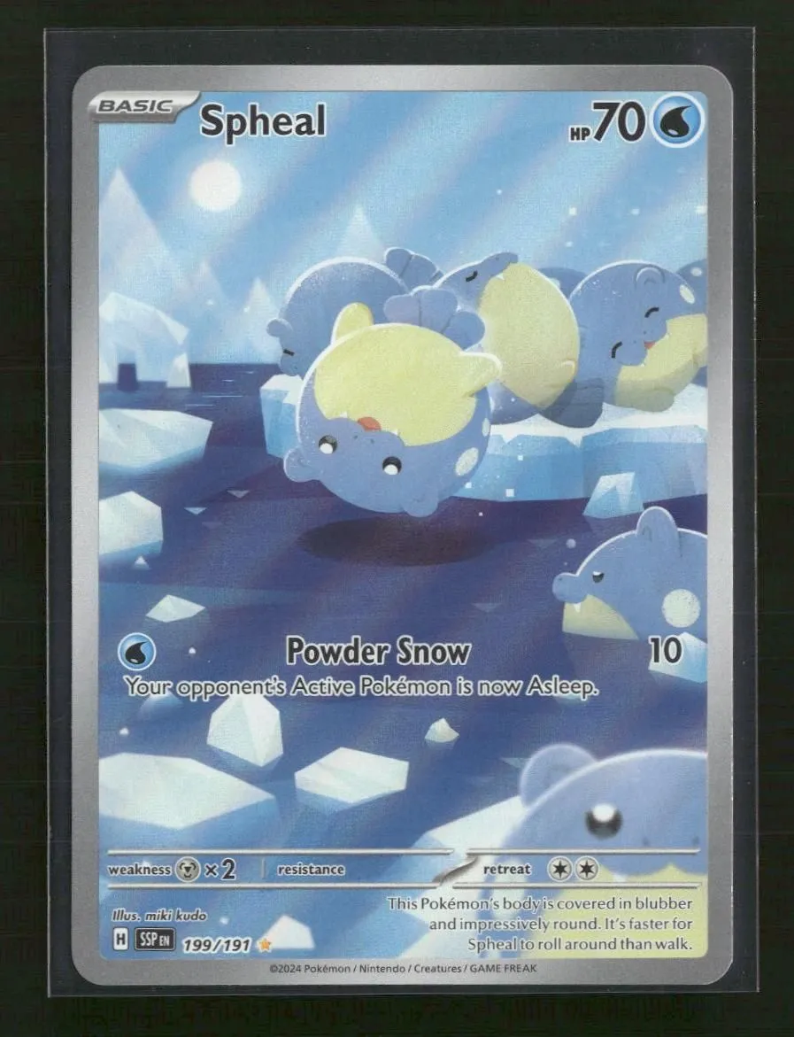SV08: Surging Sparks Spheal #199/191