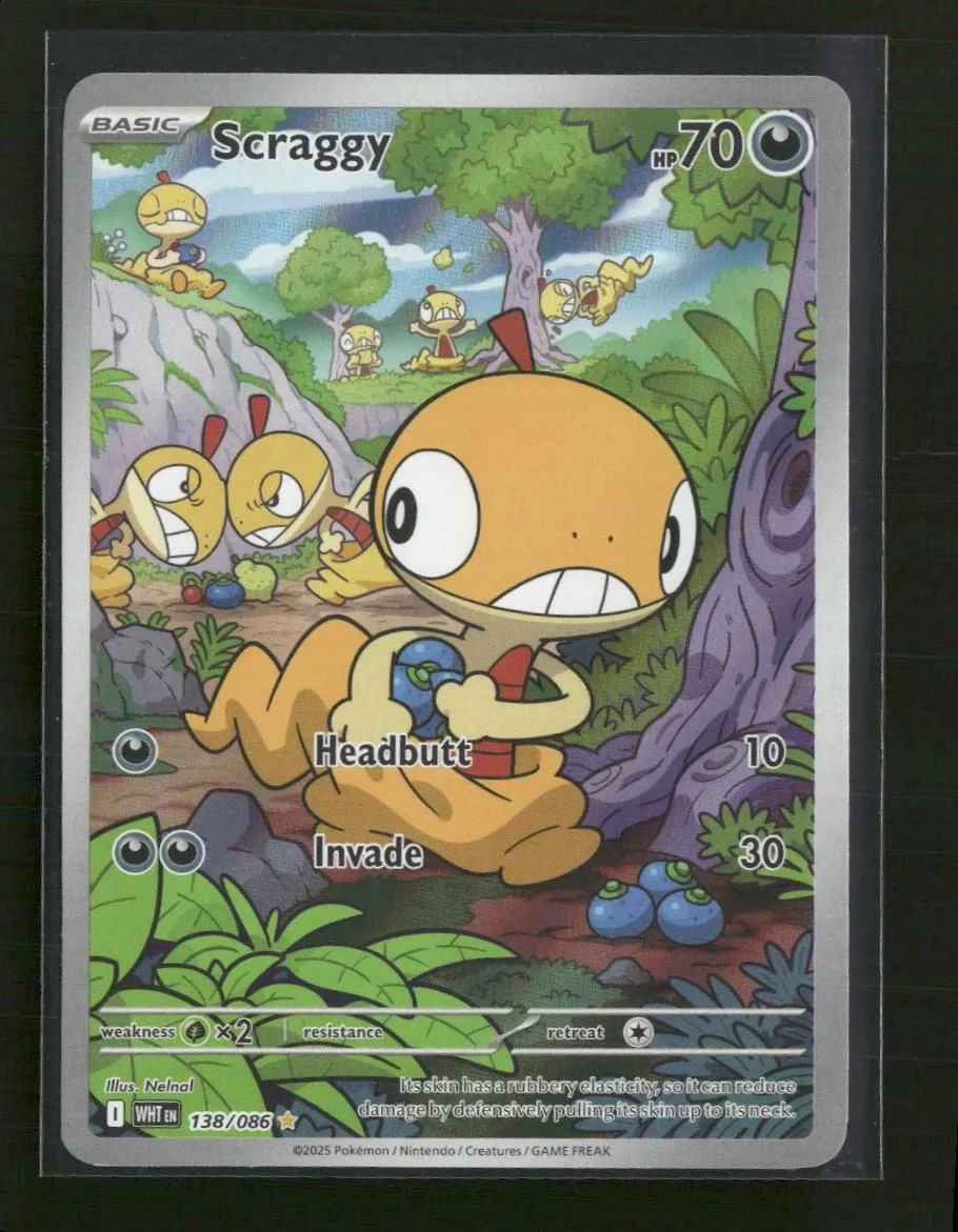 SV: White Flare Scraggy #138/086
