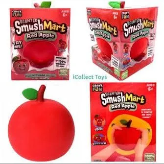 Crazy Fun Smush Mart Red Apple