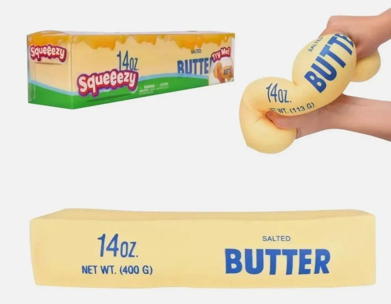 Squeeezy | Butter | Anxiety Relief | Squeezeable