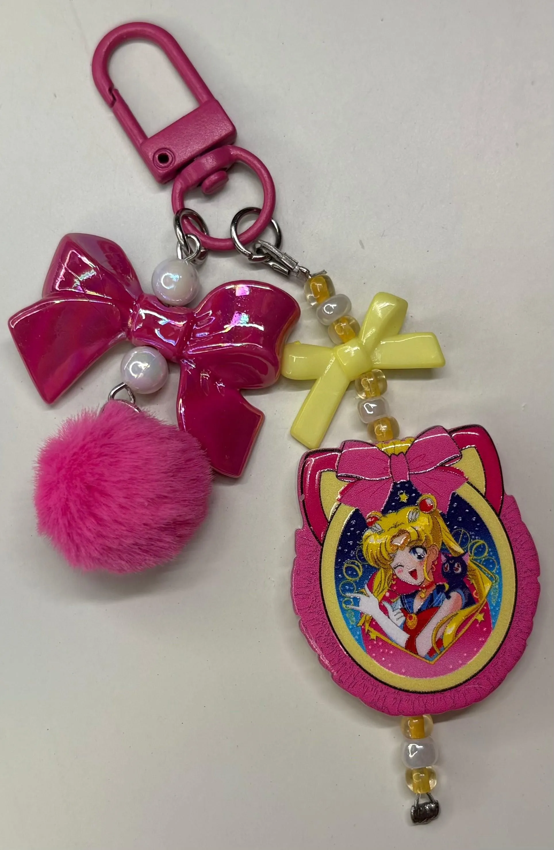 Fighting Evil by Moonlight: Sailor Moon Junk Keychain 🌙