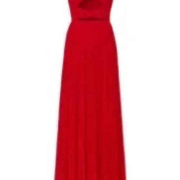 AMUR Rent the Runway Lana Cutout Red Gown sz 10 $698 flaw  Whatnot: Shop,  Sell, Connect