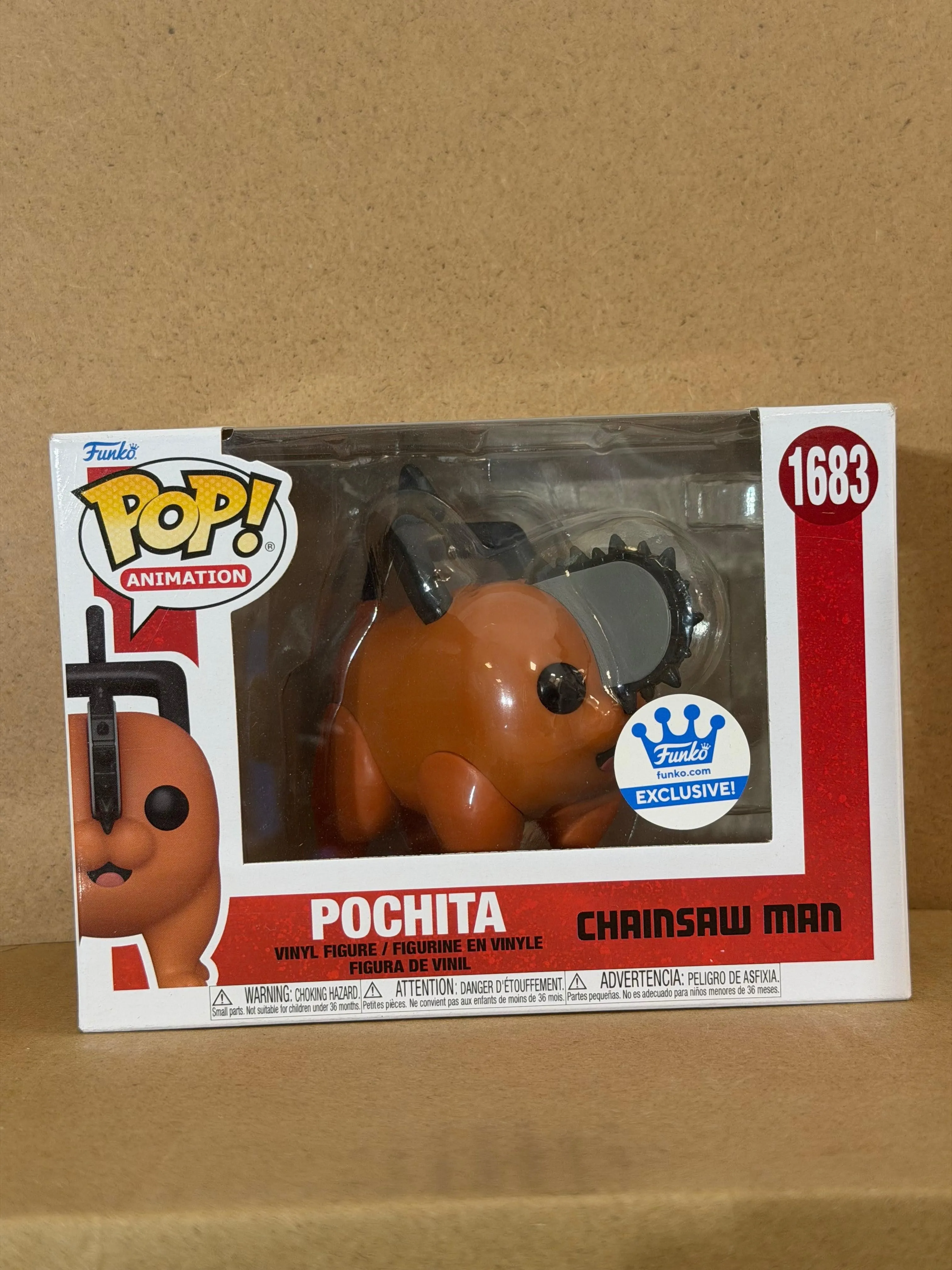 Funko Pop! Anime Chainsaw Man Pochita #1683 Exclusive