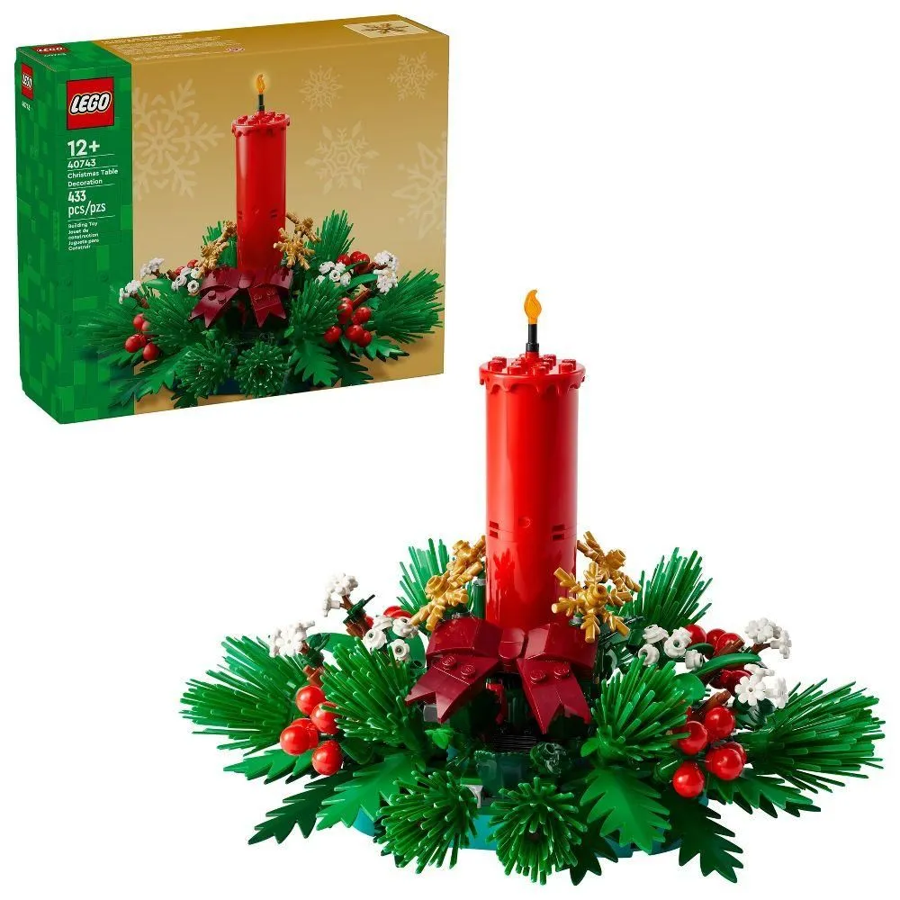 Brand New - LEGO Christmas Table Decoration Building Toy 40743