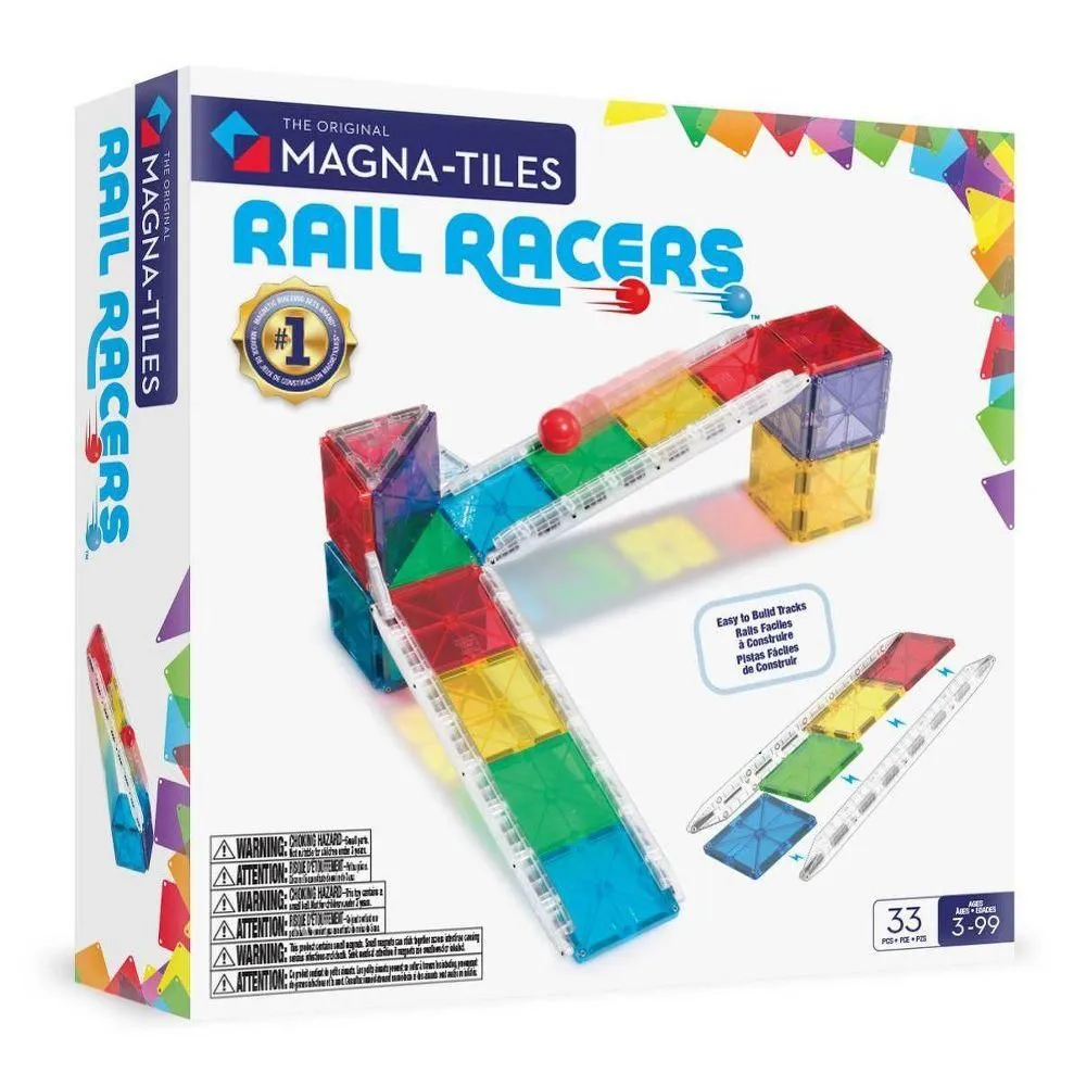 Brand New - MAGNA-TILES Rail Racers - Small
